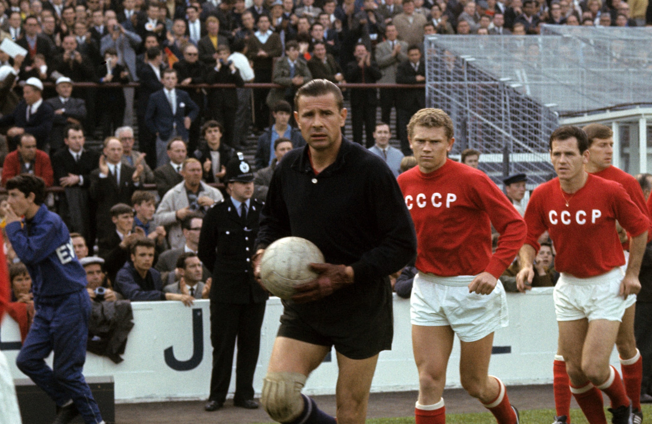 Lev Yashin con la nazionale sovietica
